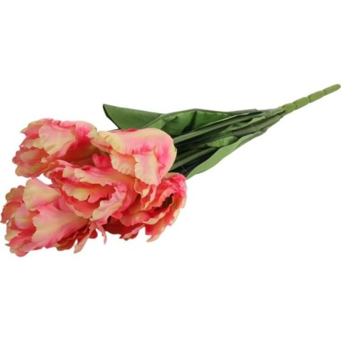 Bukiet 7 TULIPANÓW PAPUZICH 54 cm ŁOSOSIOWY Bukiet 7 TULIPANÓW PAPUZICH 54 cm ŁOSOSIOWY