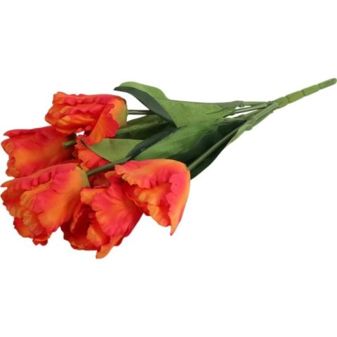 Bukiet 7 TULIPANÓW PAPUZICH 54 cm POMARAŃCZOWY Bukiet 7 TULIPANÓW PAPUZICH 54 cm POMARAŃCZOWY