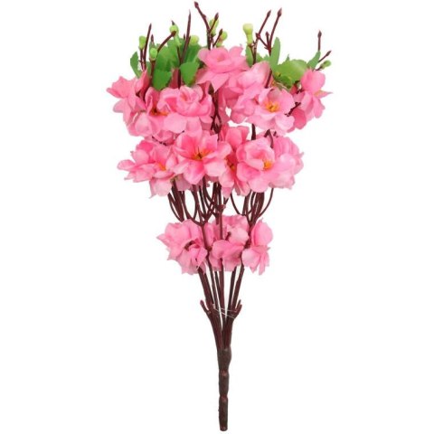 Bukiet 9 JABŁONI w kolorze JASNO RÓŻOWYM 38 cm