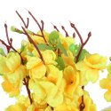 Bukiet 9 JABŁONI w kolorze ŻÓŁTYM 38 cm