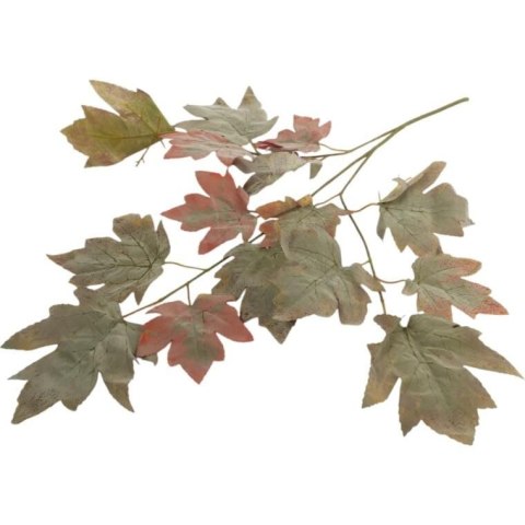 GAŁĄZKA LIŚCI KLONU 64 CM ZIELONA GAŁĄZKA LIŚCI KLONU 64 CM ZIELONA