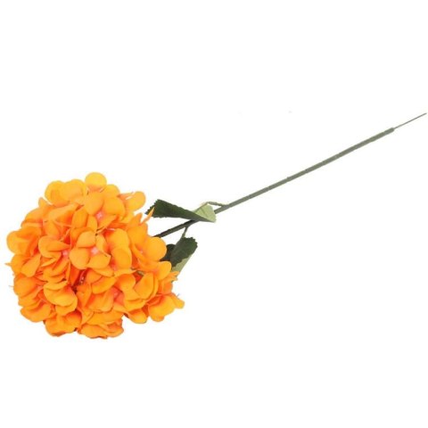 Gałązka HORTENSJI 68 CM POMARAŃCZOWA Gałązka HORTENSJI 68 CM POMARAŃCZOWA