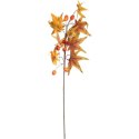 Gałązka jesienna z żołędziami 68 cm pomaranczowa