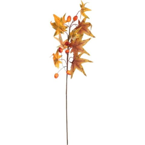 Gałązka jesienna z żołędziami 68 cm pomaranczowa Gałązka jesienna z żołędziami 68 cm pomaranczowa