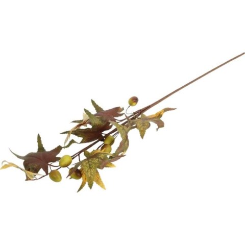 Gałązka jesienna z żołędziami 68 cm zielona Gałązka jesienna z żołędziami 68 cm zielona