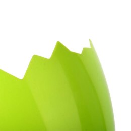 Osłonka Doniczka Wysoka Jajko ZIELONA na rzeżuchę