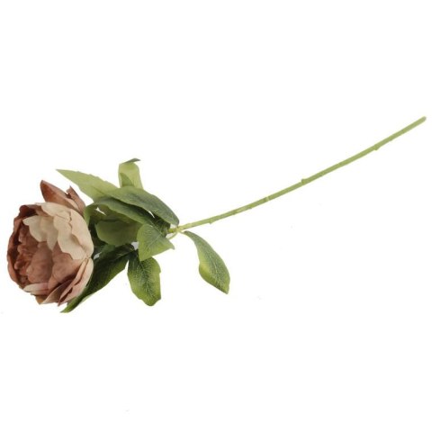 Sztuczna Gałązka piwonia w kolorze BRĄZOWYM - Dekoracja o Wysokości 64 cm Sztuczna Gałązka piwonia w kolorze BRĄZOWYM - Dekoracja o Wysokości 64 cm