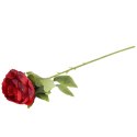 Sztuczna Gałązka piwonia w kolorze CZERWONYM - Dekoracja o Wysokości 64 cm