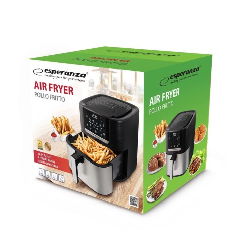 ESPERANZA FRYTKOWNICA BEZTŁUSZCZOWA 8L POLLO FRITTO EKA004 ESPERANZA FRYTKOWNICA BEZTŁUSZCZOWA 8L POLLO FRITTO EKA004