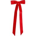 KOKARDA DEKORACYJNA CZERWONA 2x19x48CM 4 SZT MICA KOKARDA DEKORACYJNA CZERWONA 2x19x48CM 4 SZT MICA
