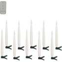 LAMPKI CHOINKOWE ŁAŃCUCH ŚWIETLNY ŚWIECZKI 10 LED CIEPŁY BIAŁY LUCA LAMPKI CHOINKOWE ŁAŃCUCH ŚWIETLNY ŚWIECZKI 10 LED CIEPŁY BIAŁY LUCA