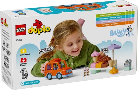 Lego 10458 Bluey - Wyprawa po lody z Blue Lego 10458 Bluey - Wyprawa po lody z Blue