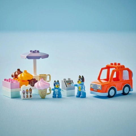 Lego 10458 Bluey - Wyprawa po lody z Blue Lego 10458 Bluey - Wyprawa po lody z Blue