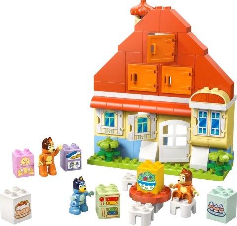 Lego 10459 Bluey - Dom rodzinny Blue z grą pamięciową Lego 10459 Bluey - Dom rodzinny Blue z grą pamięciową