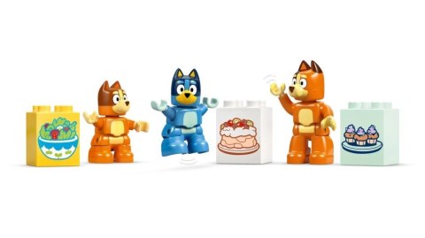 Lego 10459 Bluey - Dom rodzinny Blue z grą pamięciową Lego 10459 Bluey - Dom rodzinny Blue z grą pamięciową