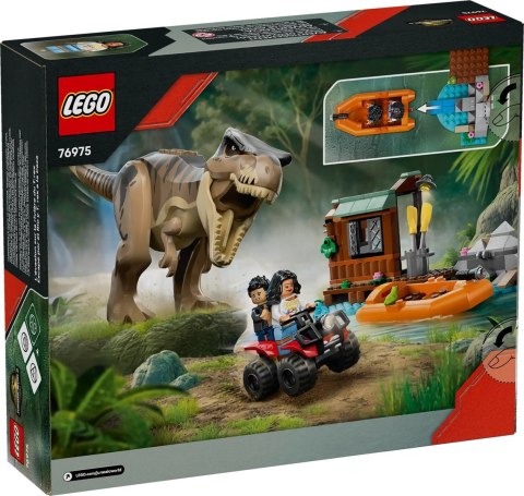 Lego 76975 Jurassic World - Ucieczka rzeką przed tyranozaurem Lego 76975 Jurassic World - Ucieczka rzeką przed tyranozaurem