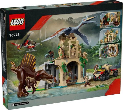 Lego 76976 Jurassic World - Powietrzna misja z kecalkoatlem i spinozaurem Lego 76976 Jurassic World - Powietrzna misja z kecalkoatlem i spinozaurem