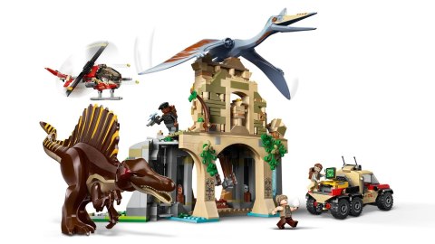 Lego 76976 Jurassic World - Powietrzna misja z kecalkoatlem i spinozaurem Lego 76976 Jurassic World - Powietrzna misja z kecalkoatlem i spinozaurem