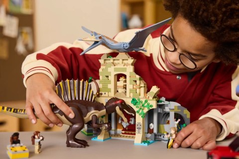 Lego 76976 Jurassic World - Powietrzna misja z kecalkoatlem i spinozaurem Lego 76976 Jurassic World - Powietrzna misja z kecalkoatlem i spinozaurem