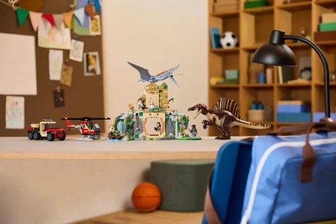 Lego 76976 Jurassic World - Powietrzna misja z kecalkoatlem i spinozaurem Lego 76976 Jurassic World - Powietrzna misja z kecalkoatlem i spinozaurem