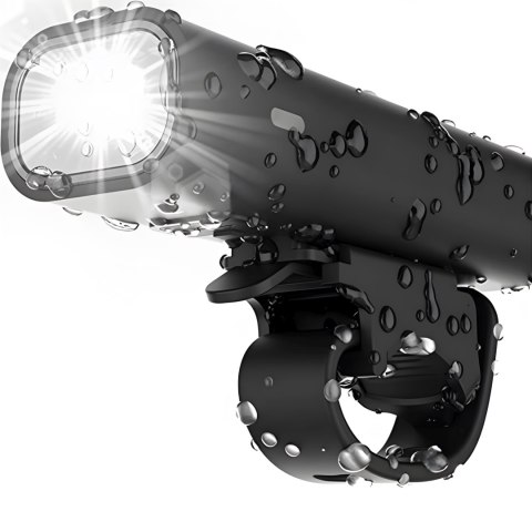 Lampka rowerowa akumulatorowa przód tył 2000 mAh do 400lm