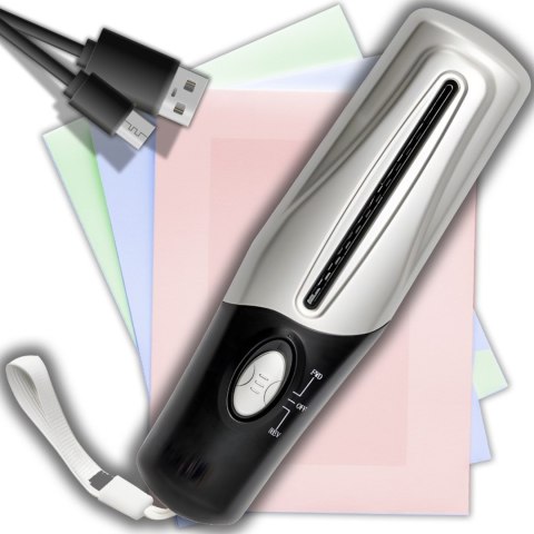 Niszczarka do dokumentów papieru ręczna przenośna 11 cm