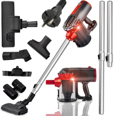 Odkurzacz pionowy bezworkowy 5 końcówek 1.5 l 650 W