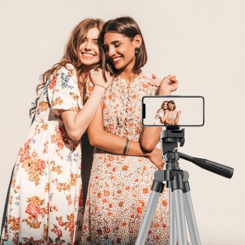 Statyw tripod składany do telefonu gwint 1/4'' pilot BT 35-103 cm