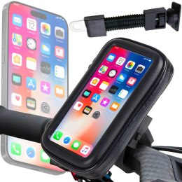 Uchwyt rowerowy sakwa do telefonu na kierownicę wodoodporna
