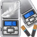 Waga jubilerska przenośna na baterie LCD 200g / 0.01 g