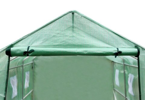 FOLIA POSZYCIE COVER NA TUNEL OGRODOWY SZKLARNIĘ 200x350x200CM ZIELONA