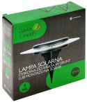 LAMPA SOLARNA DYSKOWA 28 LED DO WBICIA W GRUNT LUB MONTAŻU NA ŚCIANIE