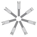 Strug do fazowania krawędzi 9mm YT-62910 YATO