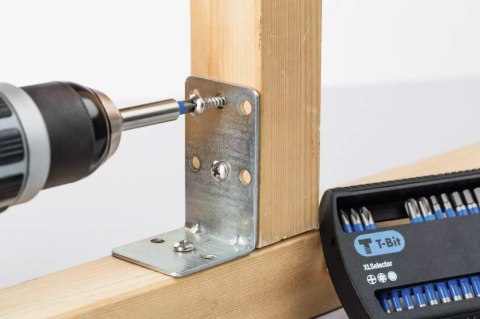 ZESTAW BITÓW T 3.0*25 MM SZEŚCIOKĄTNE 1/4'' W KASECIE, 5 CZ. ZESTAW BITÓW T 3.0*25 MM SZEŚCIOKĄTNE 1/4'' W KASECIE, 5 CZ.