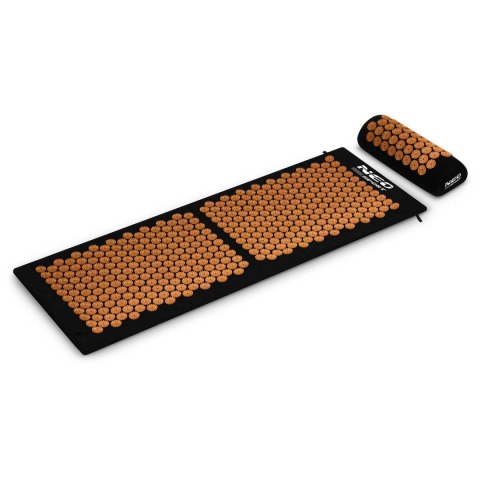 Mata do akupresury z kolcami Neo-Sport NS-901 czarno-złota Mata do akupresury z kolcami Neo-Sport NS-901 czarno-złota