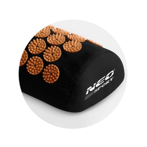 Mata do akupresury z kolcami Neo-Sport NS-901 czarno-złota Mata do akupresury z kolcami Neo-Sport NS-901 czarno-złota