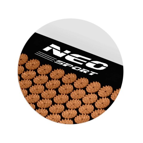 Mata do akupresury z kolcami Neo-Sport NS-901 czarno-złota Mata do akupresury z kolcami Neo-Sport NS-901 czarno-złota