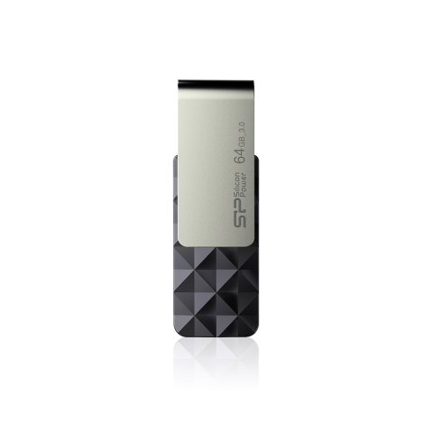 Pendrive Silicon Power Blaze B30 64GB USB 3.1 kolor czarny (SP064GBUF3B30V1K) Pendrive Silicon Power Blaze B30 64GB USB 3.1 kolor czarny (SP064GBUF3B30V1K)