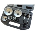 OTWORNICE DO BETONU I GLAZRY 22-73mm ZESTAW 9szt