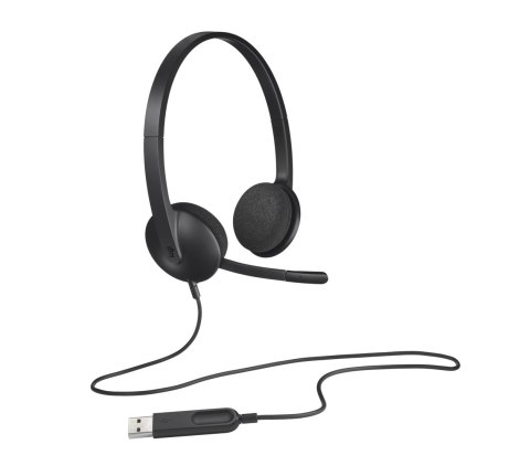 Słuchawki Logitech Headset H340 USB Słuchawki Logitech Headset H340 USB
