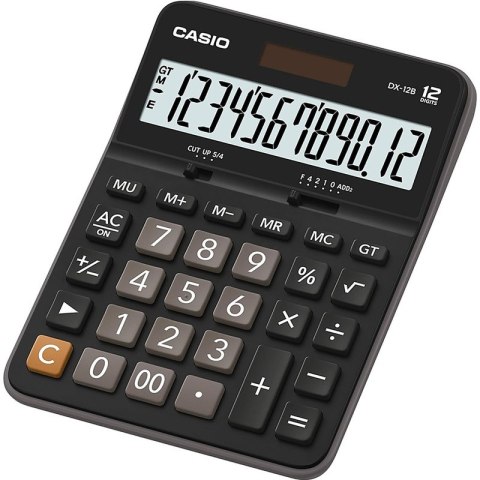 Kalkulator Casio DX-12B czarny Kalkulator Casio DX-12B czarny
