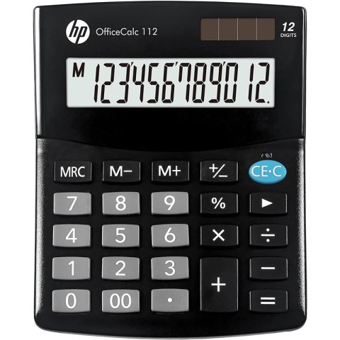 Kalkulator HP OfficeCalc 112 czarny Kalkulator HP OfficeCalc 112 czarny