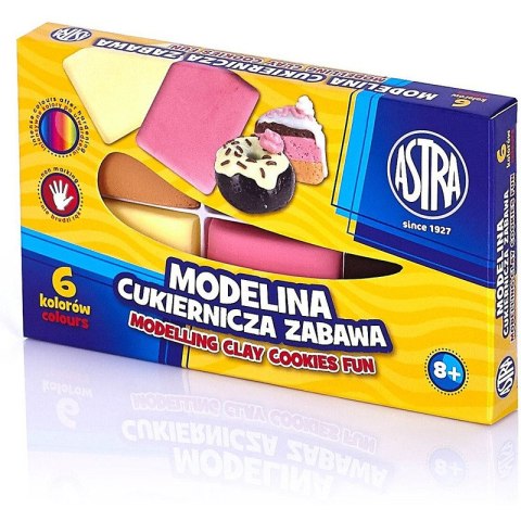 Modelina Astra 20g Cukiernicza zabawa x6 kolorów