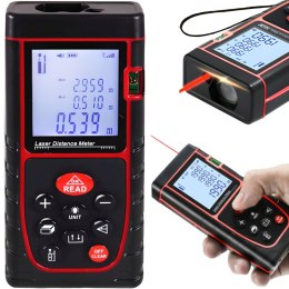 Dalmierz miernik odległości laserowy poziomica pamięć 40 m
