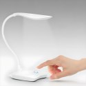 Lampa biurkowa szkolna dotykowa do czytania nauki 3 jasności 14 LED USB