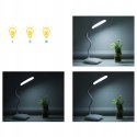 Lampa biurkowa szkolna dotykowa do czytania nauki 3 jasności 14 LED USB
