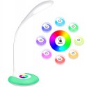 Lampka biurkowa szkolna dotykowa 3 jasności 256 kolorów 16 LED