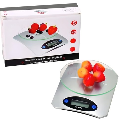 Waga kuchenna elektroniczna LCD 1-5000 g / 1 g