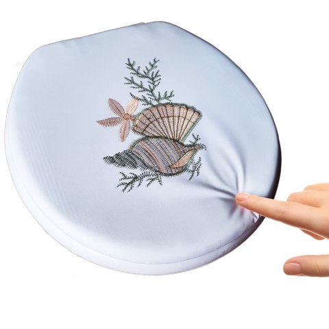 Deska pokrywa klapa sedesowa toaletowa do WC uniwersalna miękka