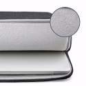 Etui miękki pokrowiec na laptop 14-15,6'' - szary